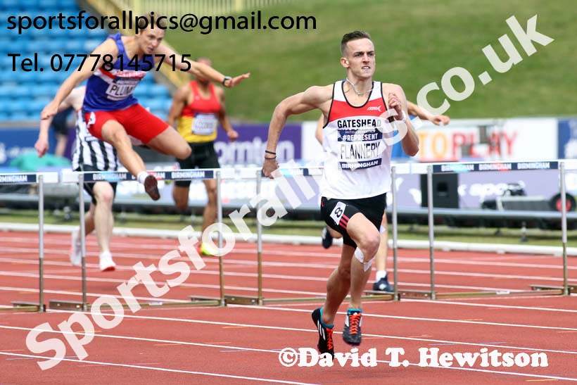 Mens 400 metres Hurdles, World Championship Team Trials, Alexander Stadium, Birmingham